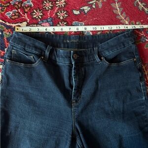 Chico's Dark Blue Skinny Jeans